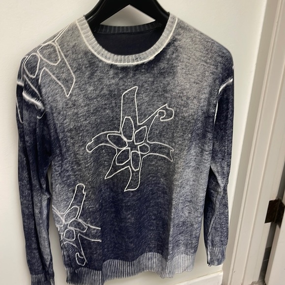 Vintage 1990s A/X armani acid wash treatment cotton Medium